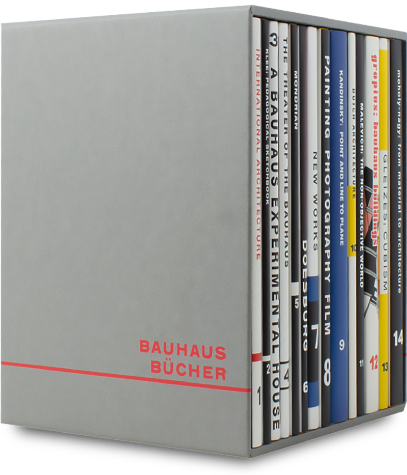 Bauhausbücher 1-14 Slipcase içinde resmi