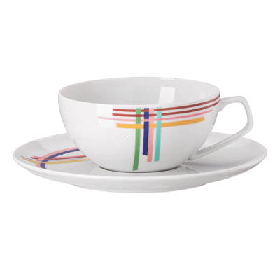Show details for TAC Rhythm Cup & saucer Picture of TAC Rhythm Cup & saucer