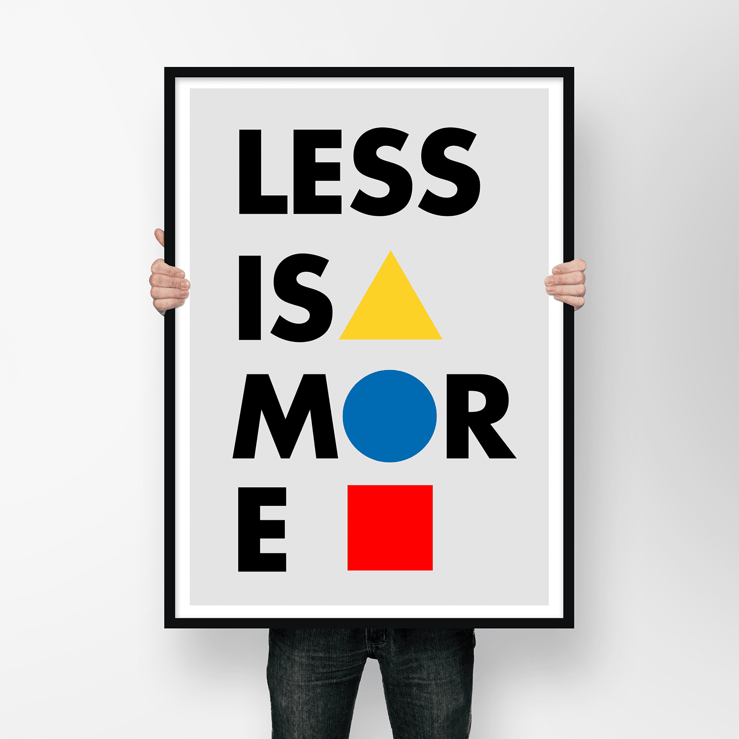 Bild von Less is more