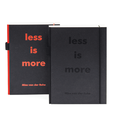 Show details for Notebook Less is more Picture of Notebook Less is more