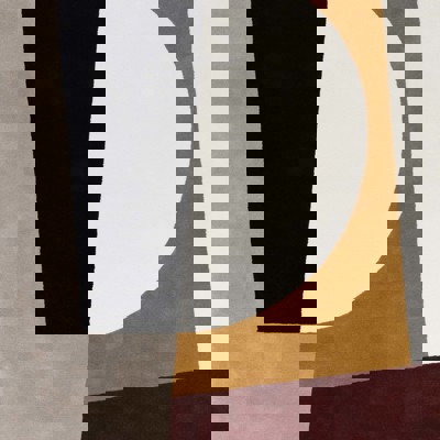 Show details for Bauhaus Rug Curves 64 Picture of Bauhaus Rug Curves 64