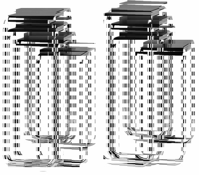 Zeige Details für B 9 Beistelltische - Marcel Breuer  Bild von B 9 Beistelltische - Marcel Breuer