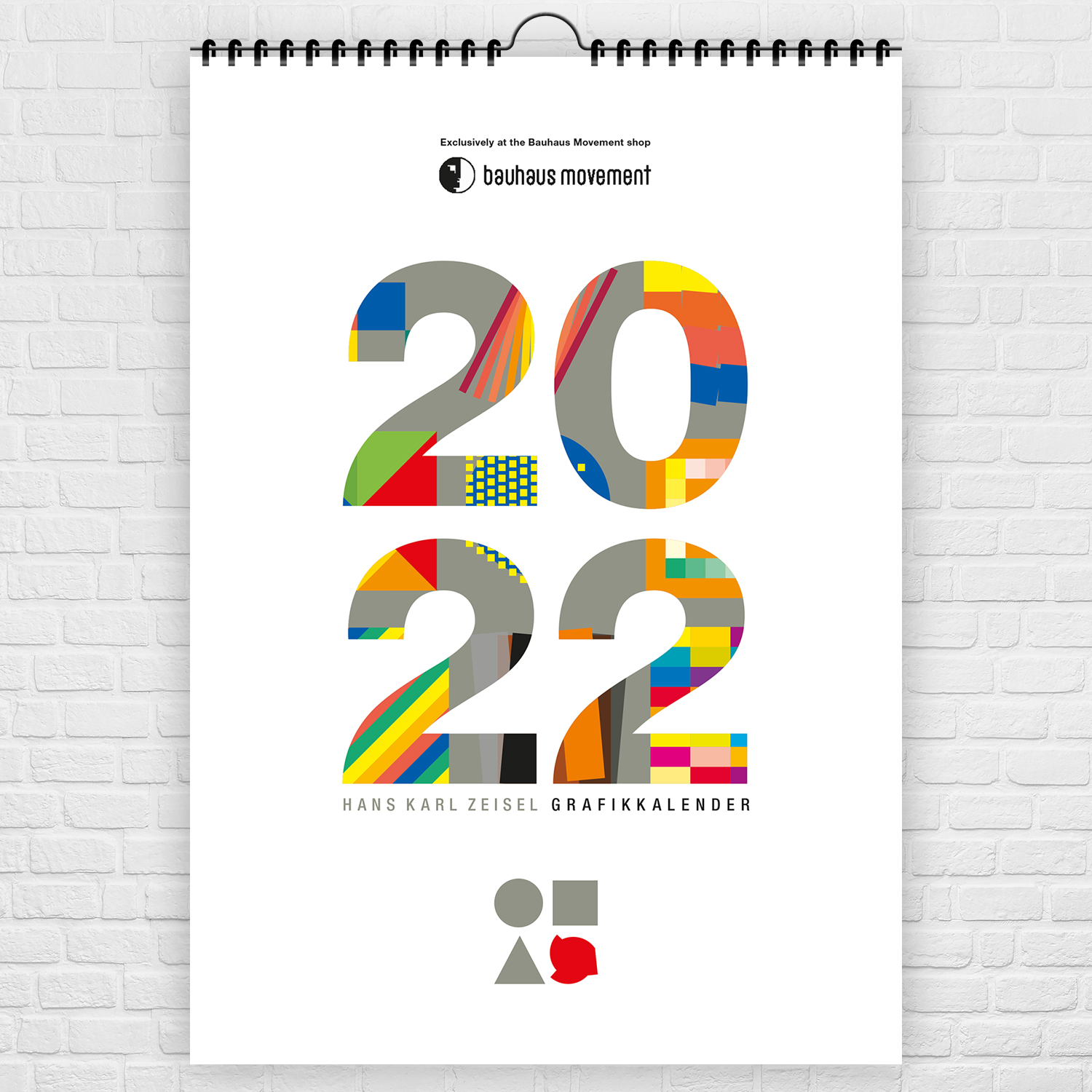 Изображение Графический календарь на 2022 год