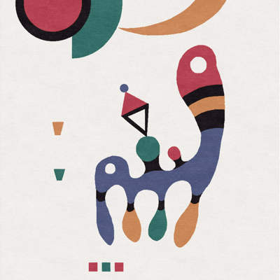 Show details for Wassily Kandinsky Composition 1944 Rug Picture of Wassily Kandinsky Composition 1944 Rug