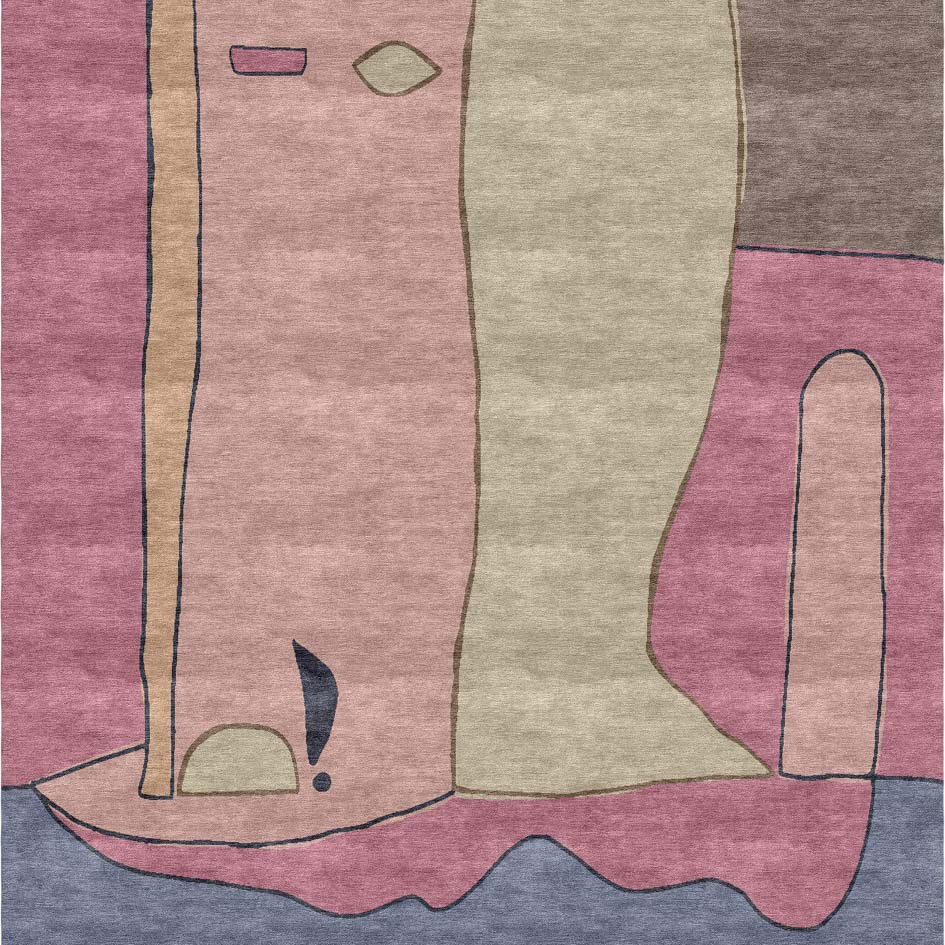 Afbeelding van Paul Klee Tuinfiguur Vloerkleed