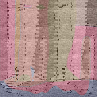 Show details for Paul Klee Garden Figure Rug Picture of Paul Klee Garden Figure Rug