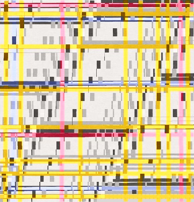 Show details for Piet Mondrian New York City I Rug Picture of Piet Mondrian New York City I Rug