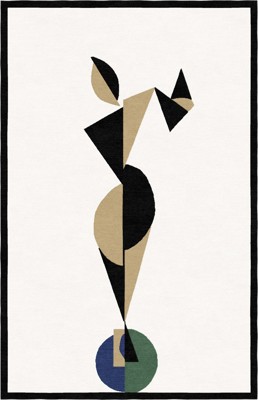 Zeige Details für Theo van Doesburg Tänzer (linker Tänzer) Teppich Bild von Theo van Doesburg Tänzer (linker Tänzer) Teppich