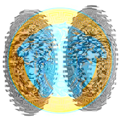 Show details for  MEDUSA AMPLIFIED Blue Coin Plate Picture of  MEDUSA AMPLIFIED Blue Coin Plate
