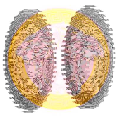 Show details for  MEDUSA AMPLIFIED Pink Coin Plate Picture of  MEDUSA AMPLIFIED Pink Coin Plate
