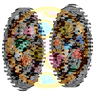 Show details for  MEDUSA AMPLIFIED Multicolour Plate Picture of  MEDUSA AMPLIFIED Multicolour Plate