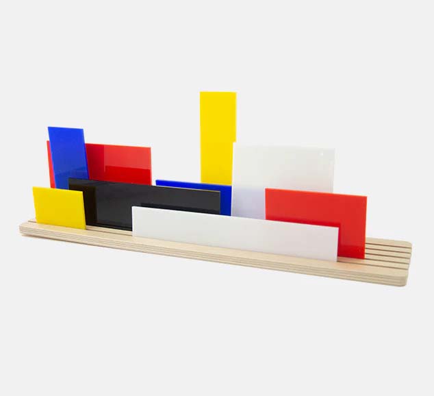 Afbeelding van Vormen van Mondriaan Sculpturen