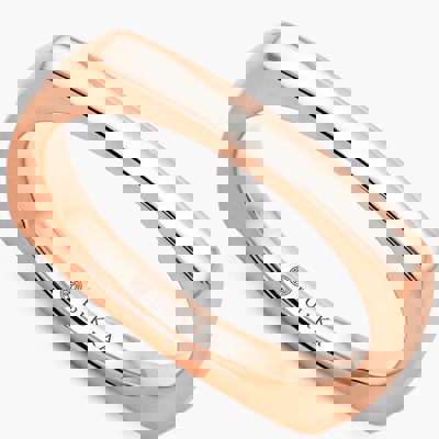 Show details for Bauhaus Plain Square Ring Picture of Bauhaus Plain Square Ring