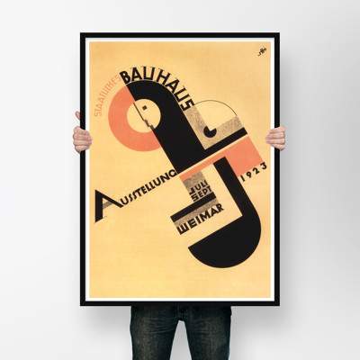 Mostrar detalles de Cartel de la Exposición Bauhaus de 1923 por Joost Schmidt Imagen de Cartel de la Exposición Bauhaus de 1923 por Joost Schmidt