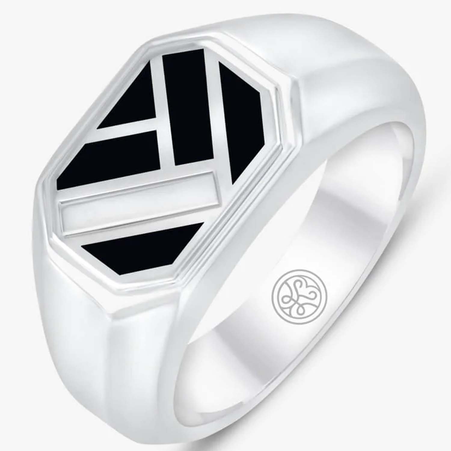 εικόνα του Bauhaus Custom Octa Signet Ring