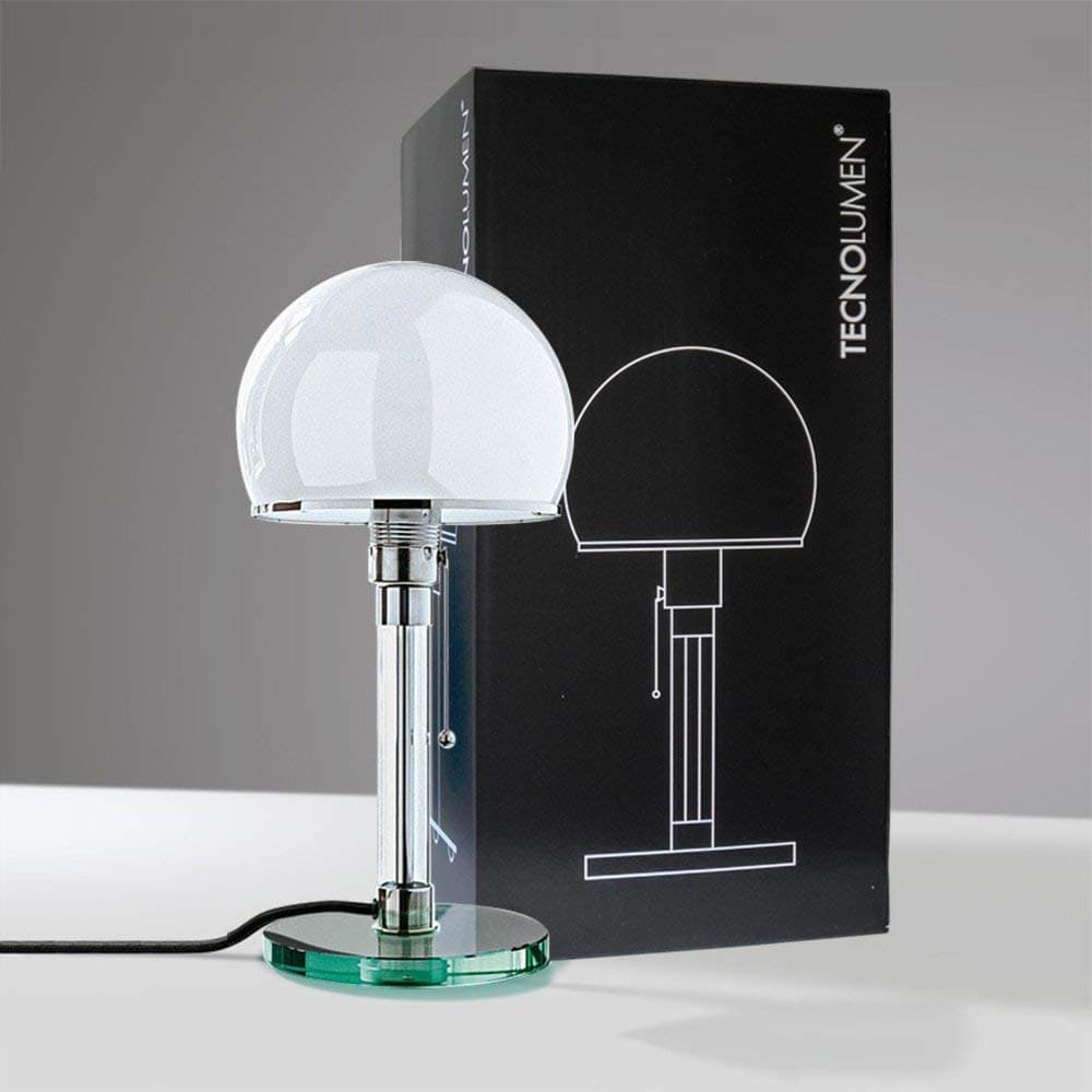 Internationale systematisch Panorama Bauhaus Wagenfeld Lamp WG 24 by Tecnolumen. Bauhaus Movement