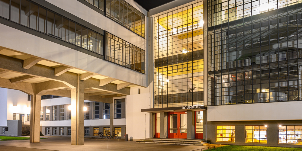 Bauhaus architecture in Dessau
