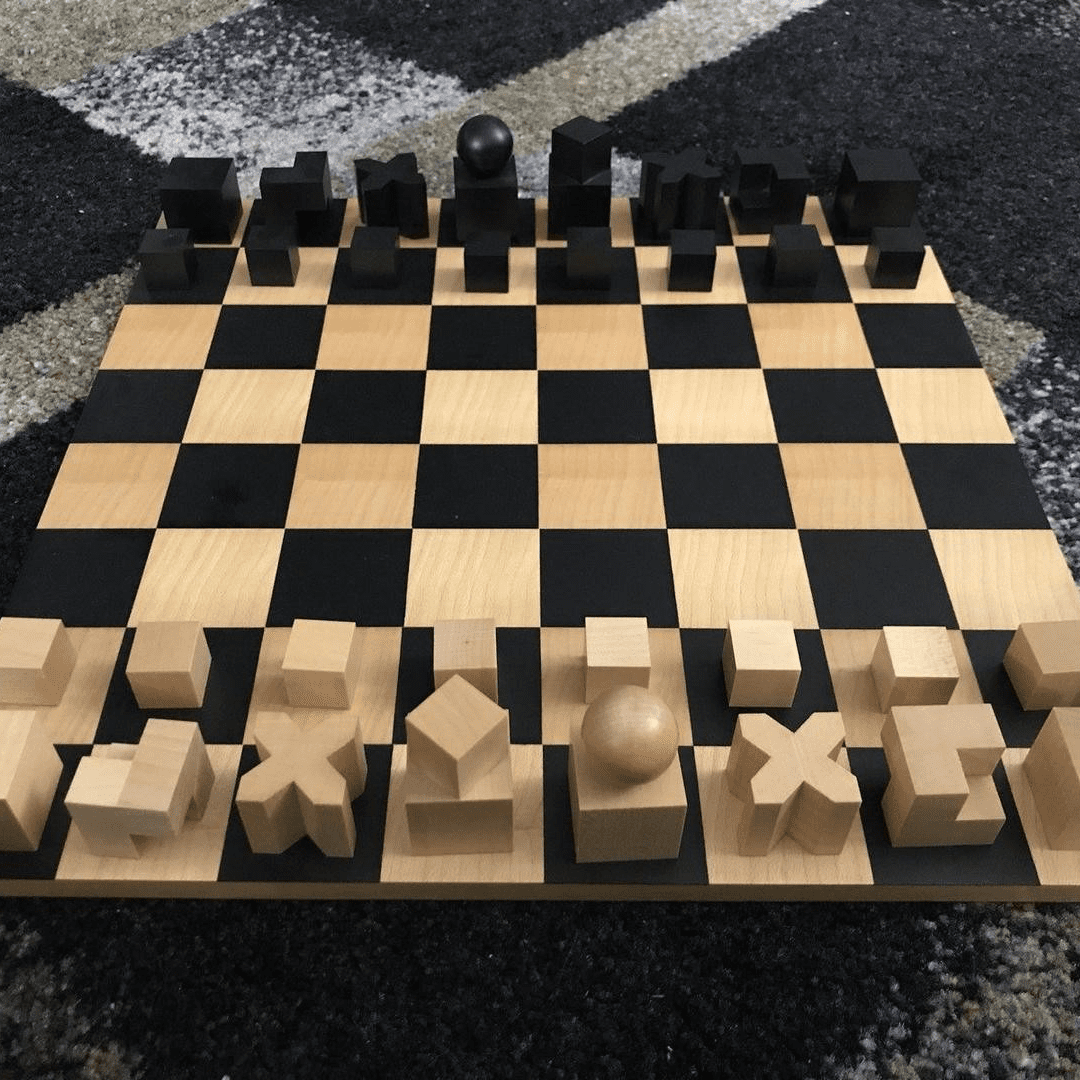 ipernity: Chess Set by Josef Hartwig in the Museum of Modern Art, December  2008 - by LaurieAnnie