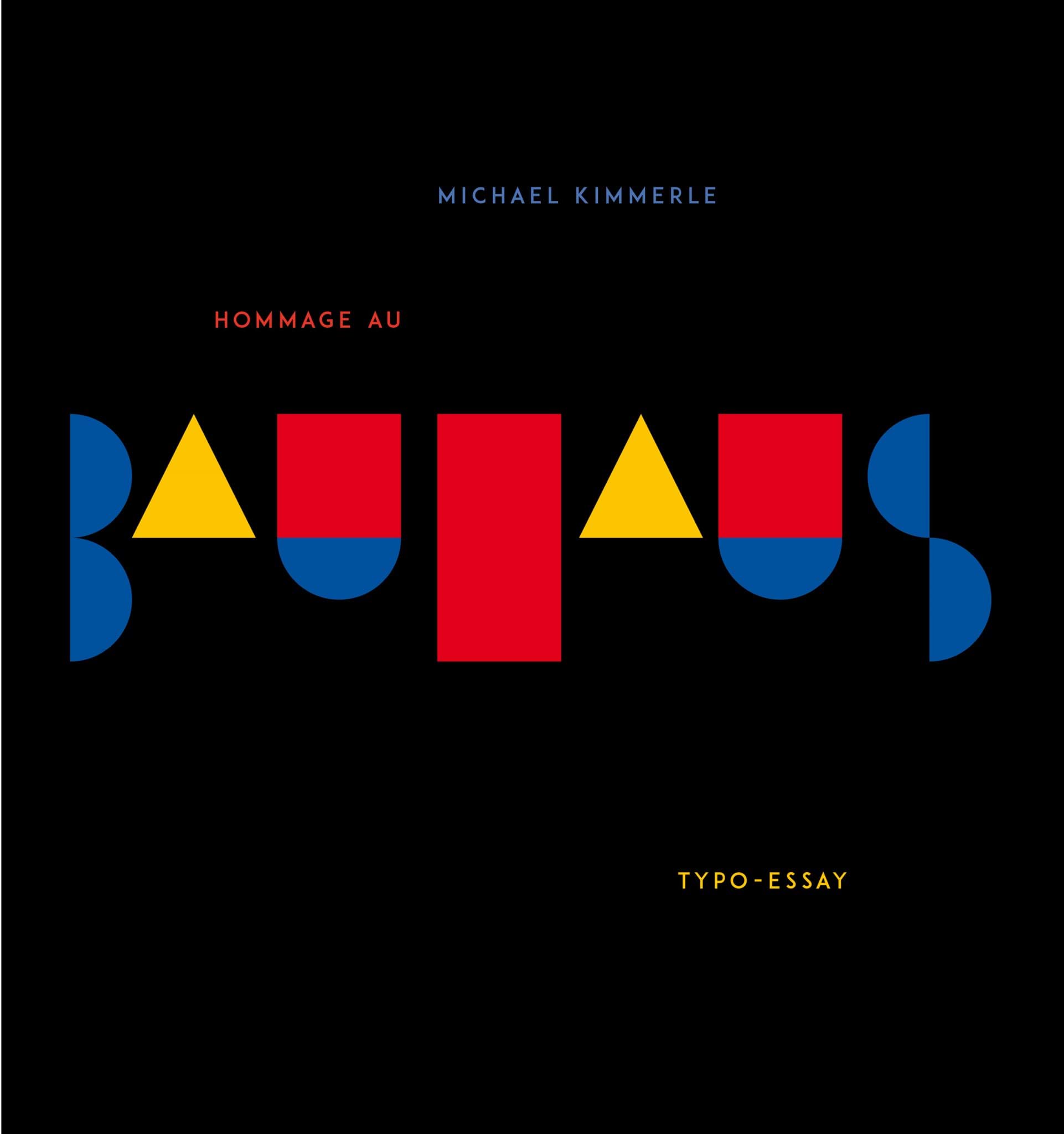 Hommage au Bauhaus - Typo-Essay Book 1 resmi