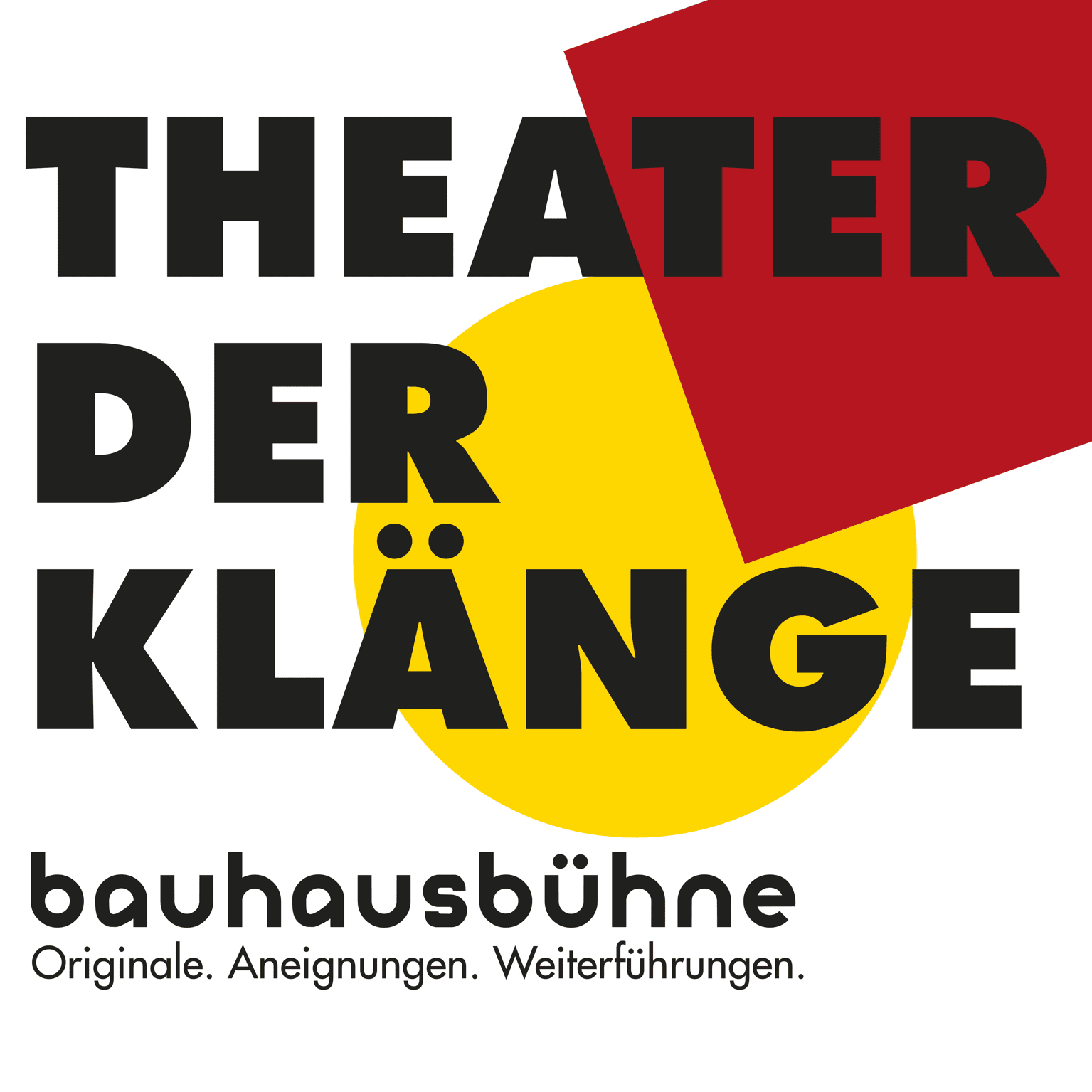 Theater der Klänge Sergi kataloğu resmi