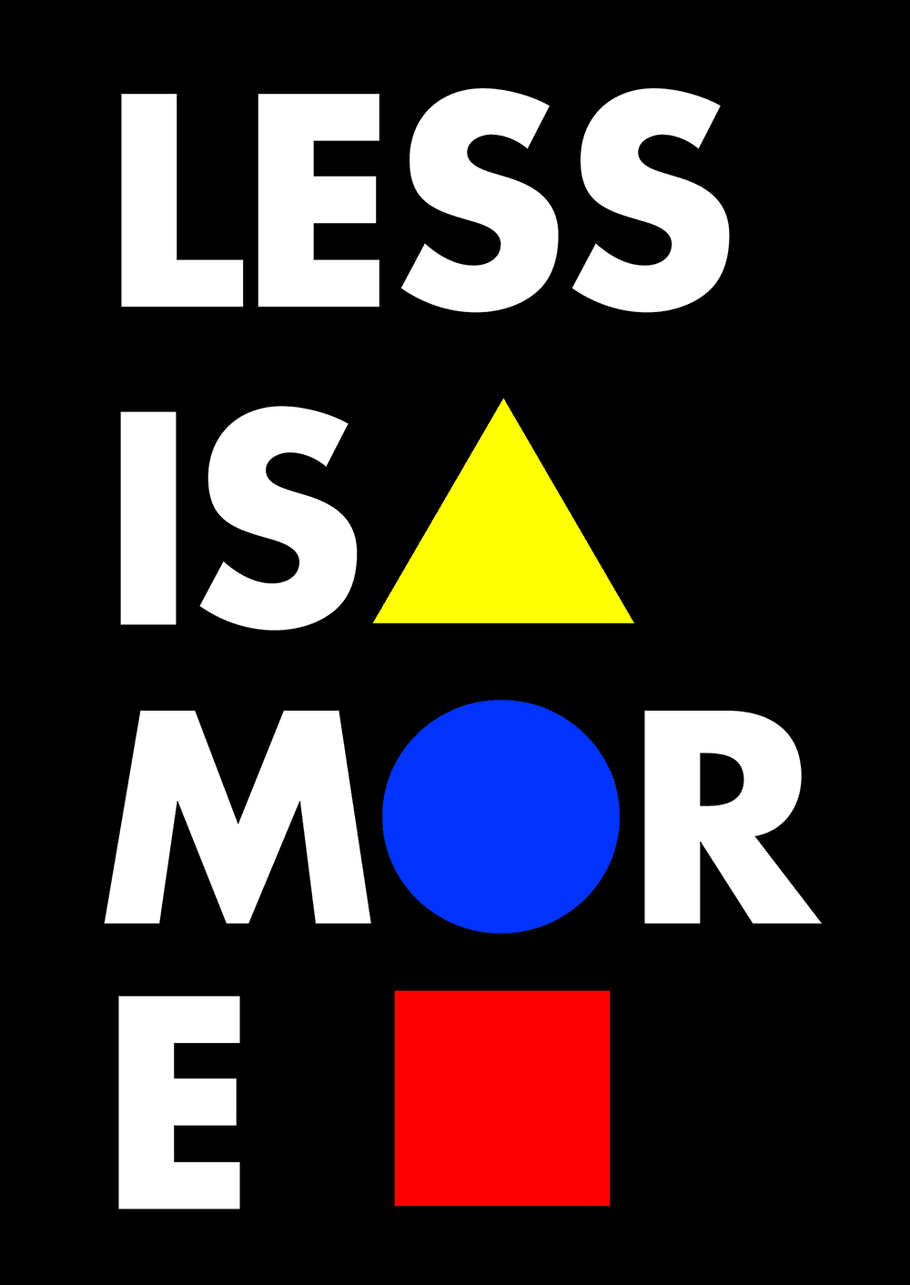 When Less is More