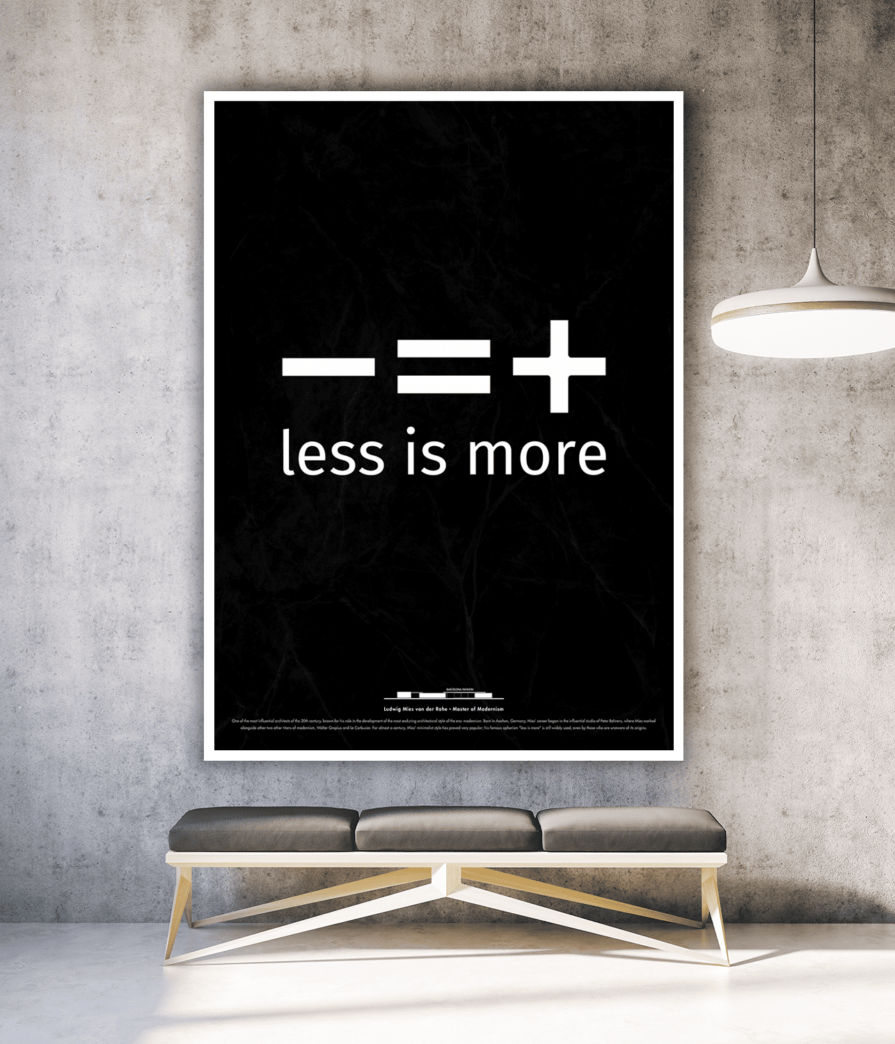 Less is more