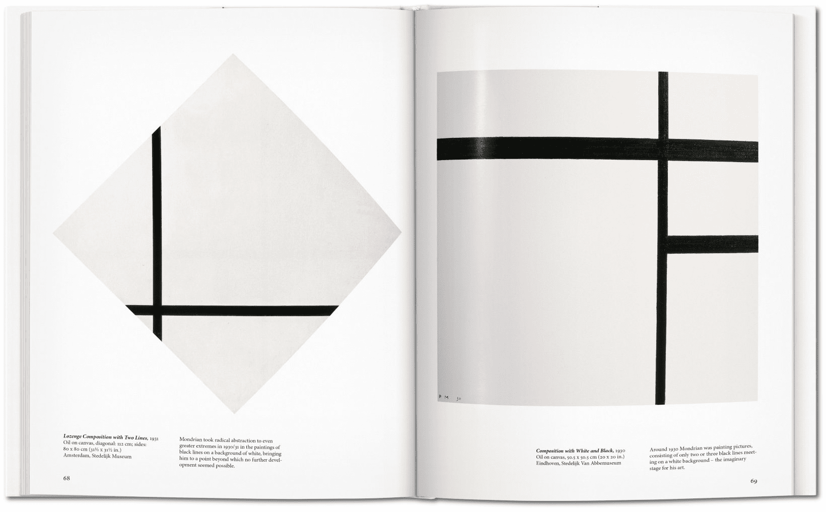Piet Mondrian•Composition 1926•Abstract•de Stijl•Bauhaus•Art POSTCARD 