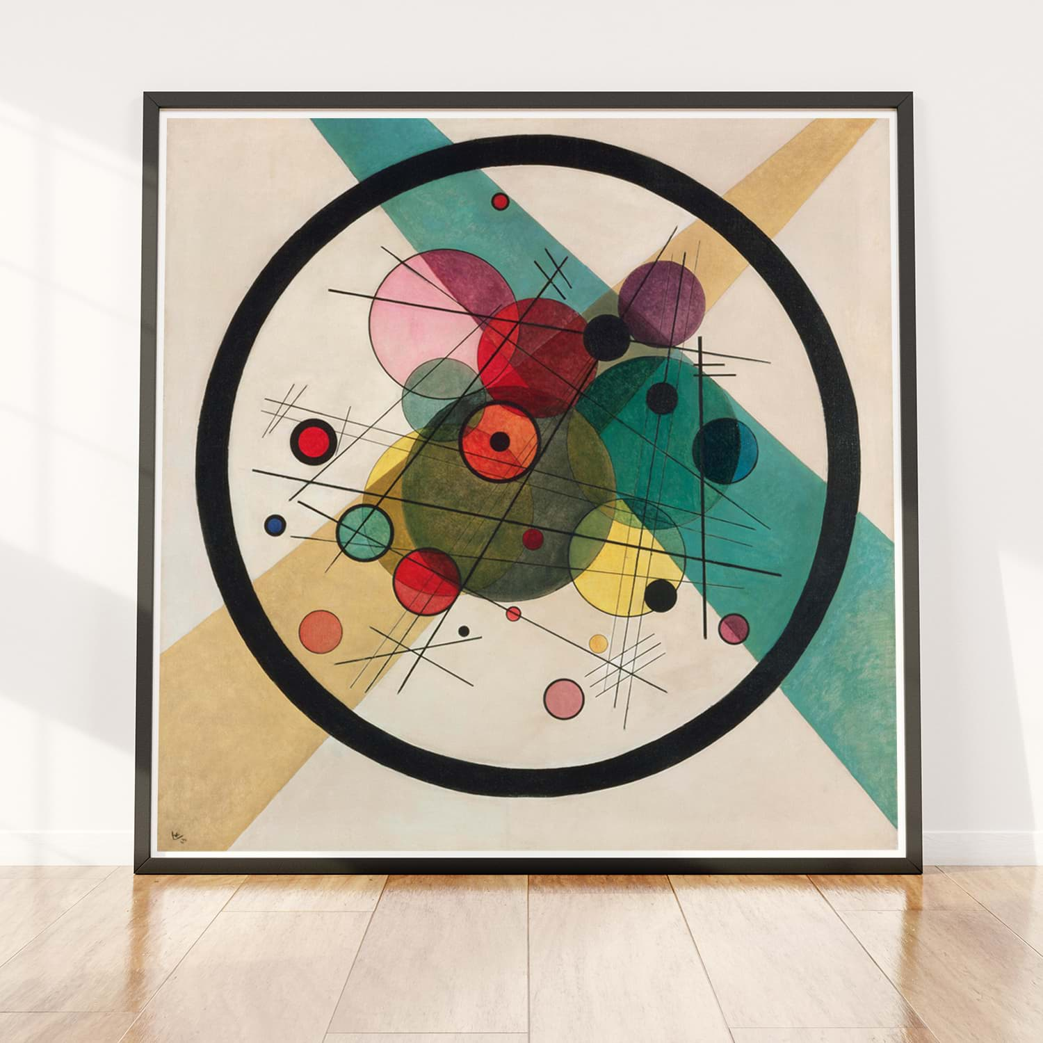 Wassily Kandinsky Circles in a Circle 1923. Discover how the Bauhaus ...