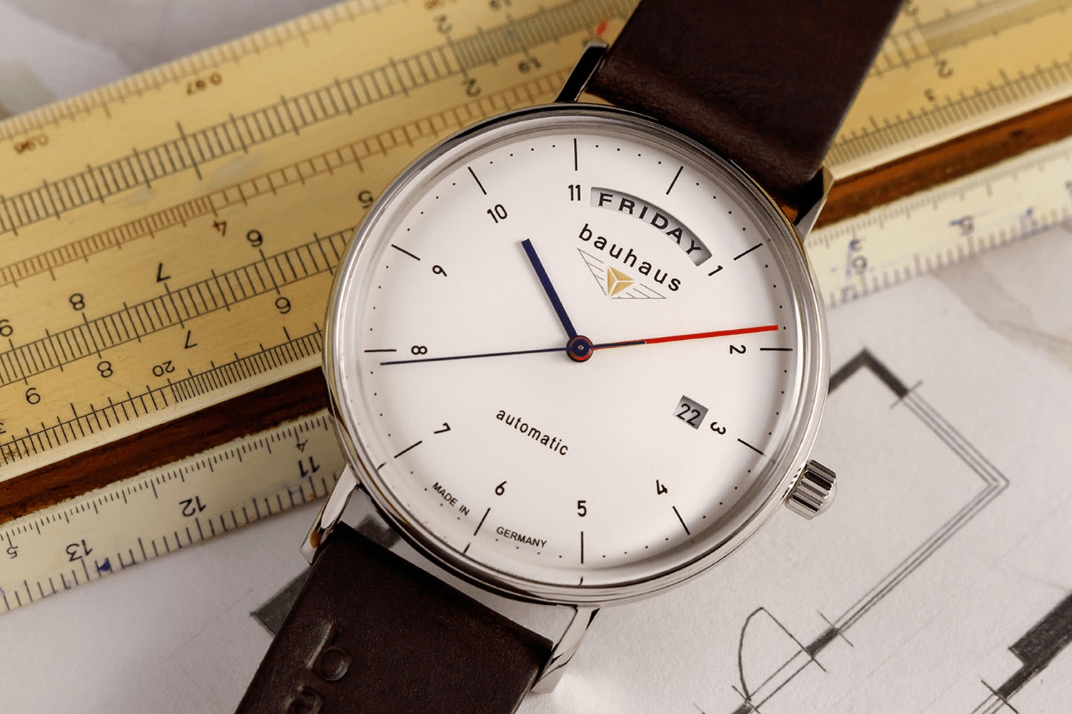 how the history Bauhaus influenced design Bauhaus Discover Watch 21621.