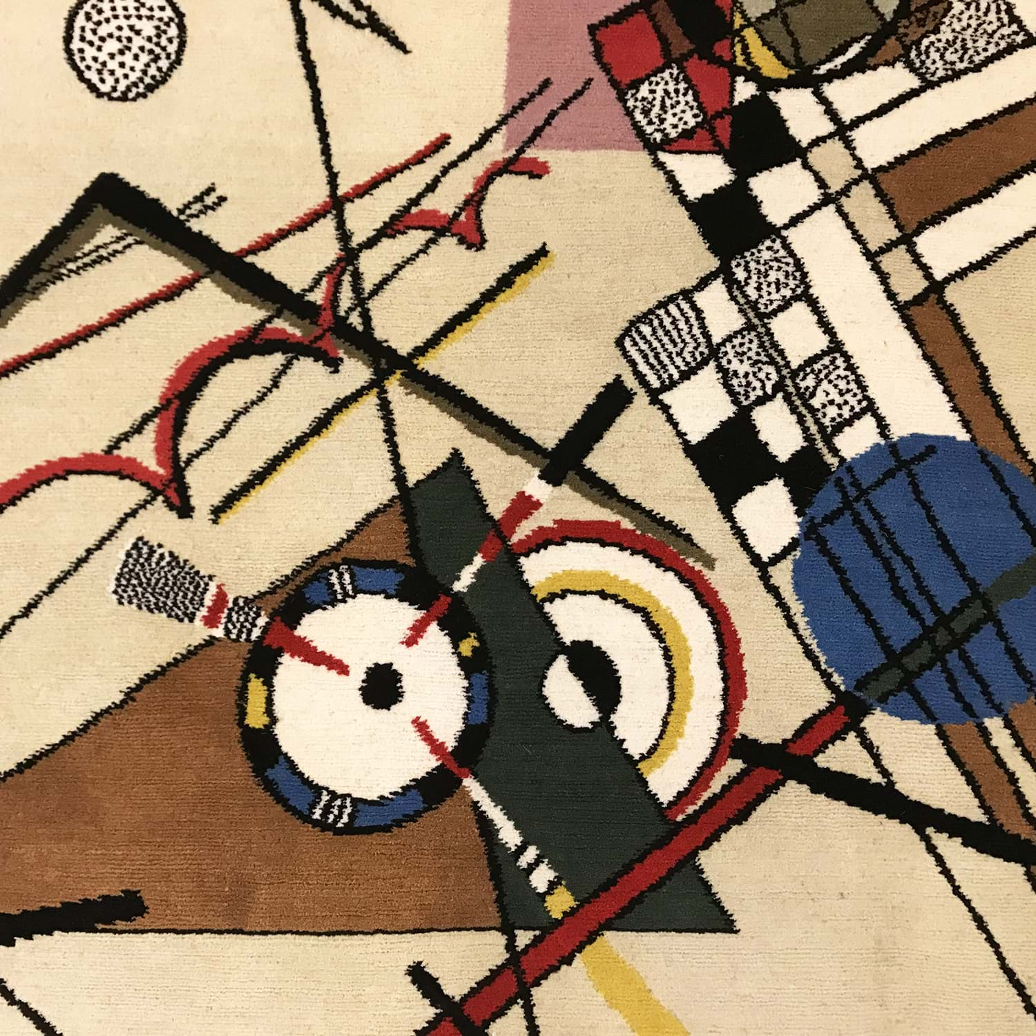 Afbeelding van Wassily Kandinsky Samenstelling VIII Vloerkleed