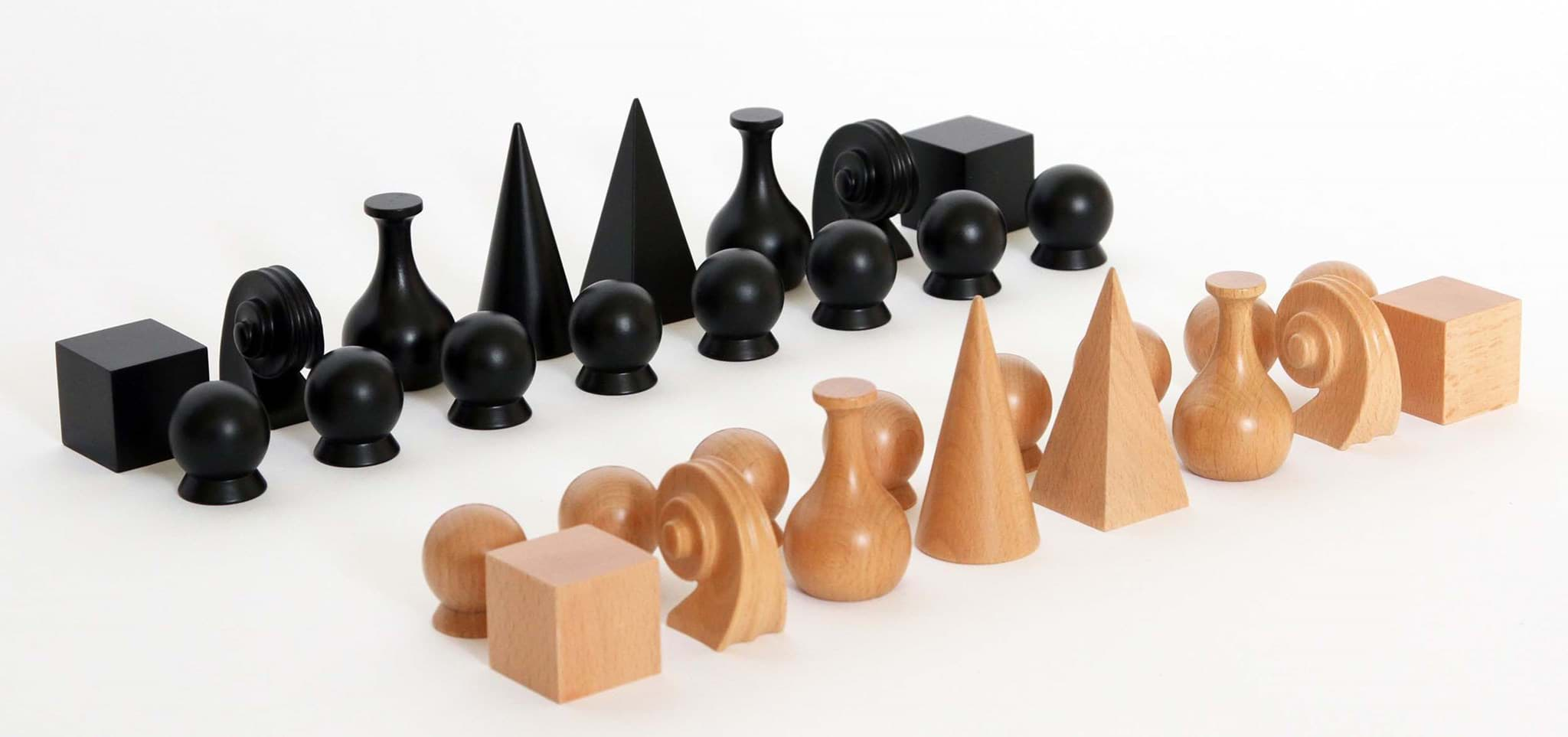 Chess Set by Man Ray. Bauhaus Movement