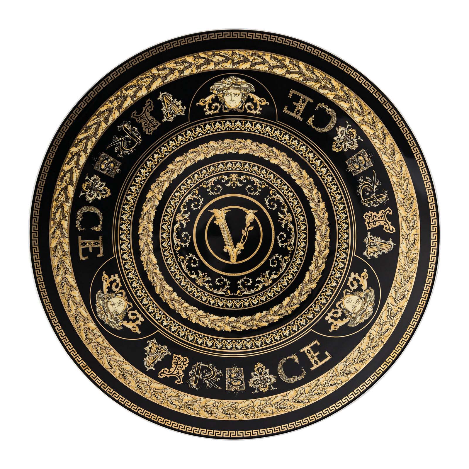 Тарелка 33. Rosenthal, Versace Virtus. Тарелка подстановочная Rosenthal Versace. Rosenthal Virtus Gala Versace 2022. Розенталь Версаче.