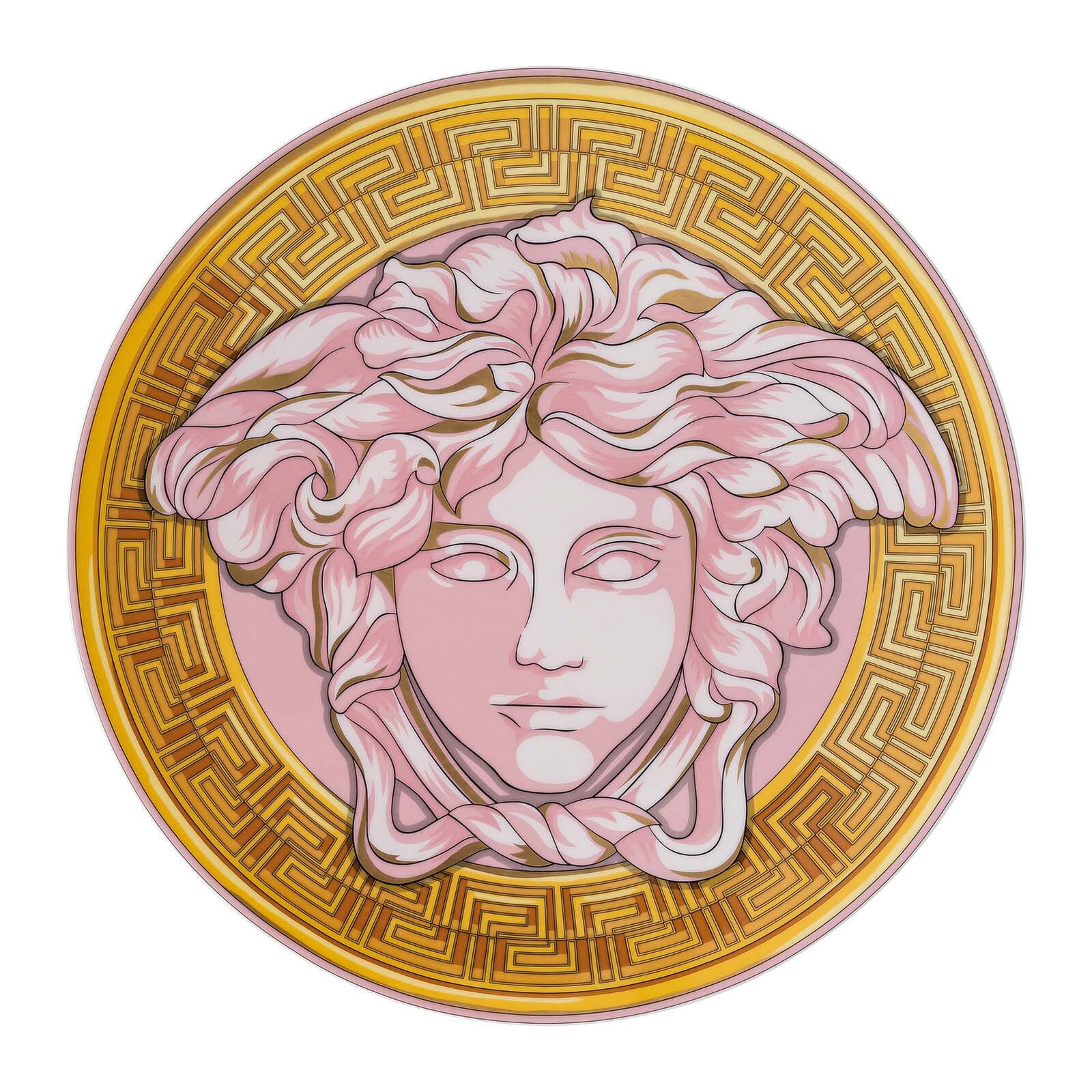 Immagine di  MEDUSA AMPLIFICATA Piatto moneta rosa